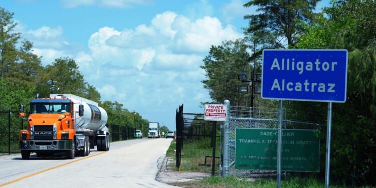 DeSantis says ‘Alligator Alcatraz’ immigration detention center always was meant to be temporary