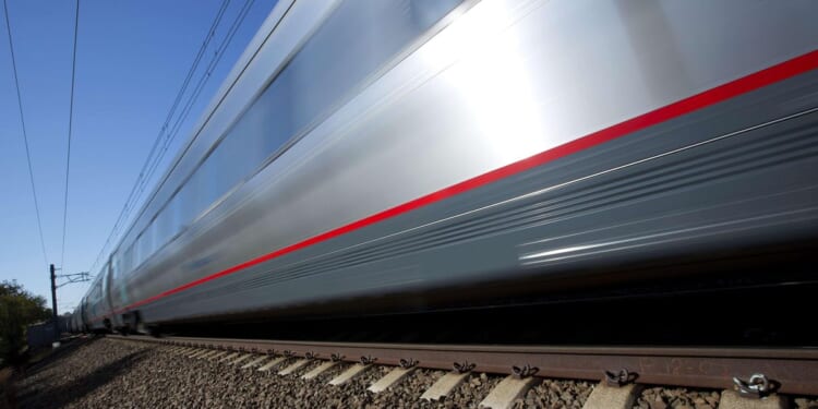 Amtrak’s ‘Freedom 250’ Acela train debuts with special ‘1776 National Champs’ design