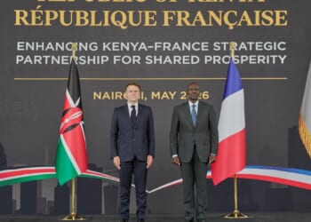 Changing geopolitics are in focus as France’s Macron kicks off Kenya visit for an Africa summit