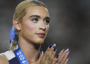 Transgender athlete wins three events at California girls’ track prelims