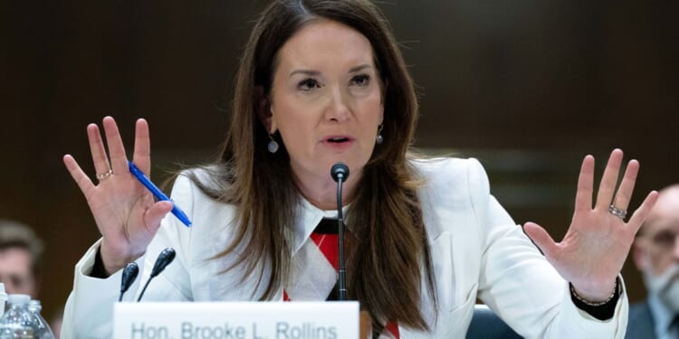 Brooke Rollins accused of ‘sermonizing’ to USDA employees in new lawsuit