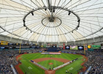 Tampa Bay Rays, local officials announce a tentative $2.3 billion deal for a new ballpark