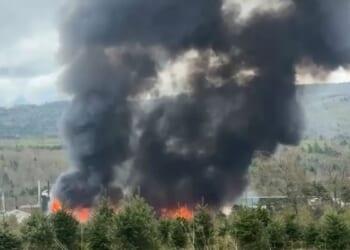 Maine lumber mill explosion injures at least 11 as firefighters respond to roaring blaze