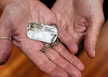 Created as IDs, dog tags became a crucial link between military families and fallen troops