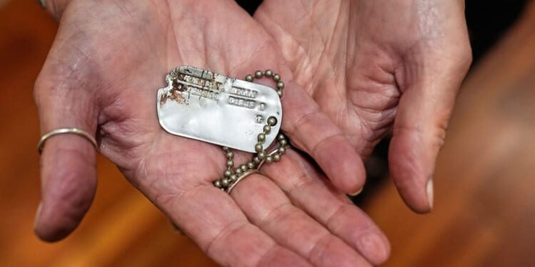 Created as IDs, dog tags became a crucial link between military families and fallen troops