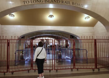 North America’s largest commuter rail system remains shut a second day as Monday rush hour looms