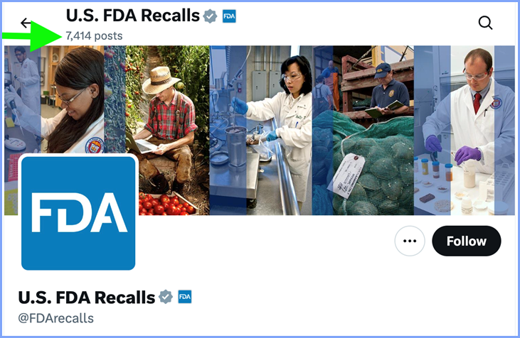Trust, but Don’t Verify? FDA’s New Inspection Policy Causing Dramatic Increase in Food Recalls