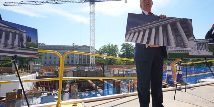 Trump touts security upgrades for presidential ballroom as congressional funding remains in doubt