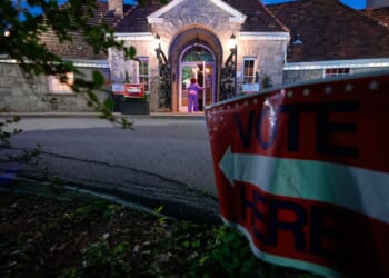 Mike Collins headed to a runoff in Georgia’s GOP Senate primary
