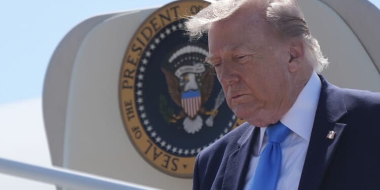 Trump blasts Republicans for not firing the Senate parliamentarian
