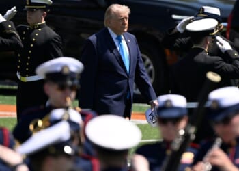 Trump praises Coast Guard for its role in America’s global dominance, strong borders