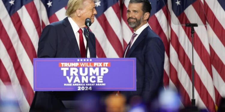 Iran negotiations may prevent Trump’s attendance at weekend wedding of son Don Jr.
