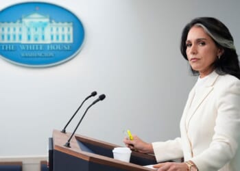 Gabbard resigning as director of national intelligence, citing husband’s cancer