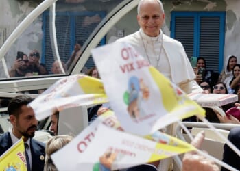 Pope Leo meets families of youth lost to illegal toxic waste dumping in Italy’s ‘Land of Fires’