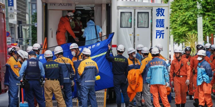Tokyo shoppers sickened near luxury mall after suspect sprays unknown substance