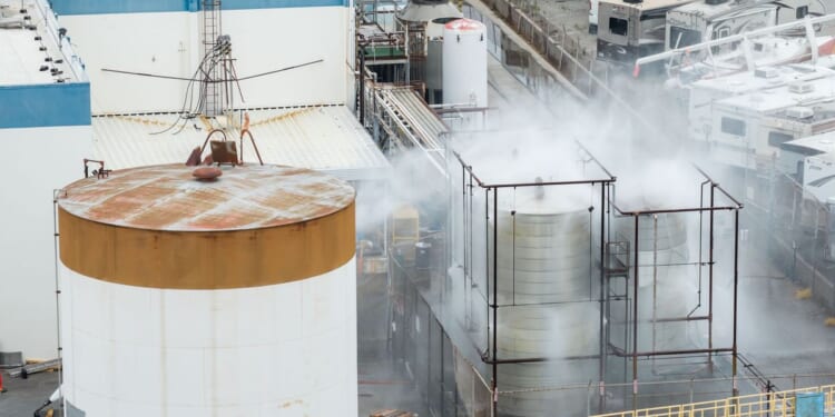 Southern California officials trying to prevent explosion or leak from damaged chemical tank