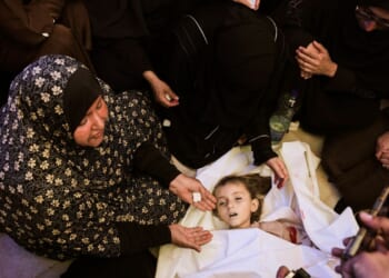 A Palestinian woman and a young girl were killed in an Israeli airstrike in Gaza, officials say