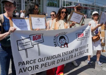 A rare public trial opens in Paris child abuse case as parents seek a national wake-up call
