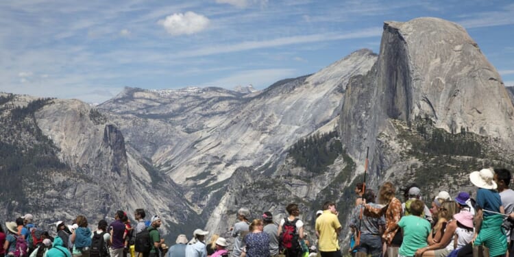 Yosemite visitors say park ‘feels like Disneyland’ amid surge