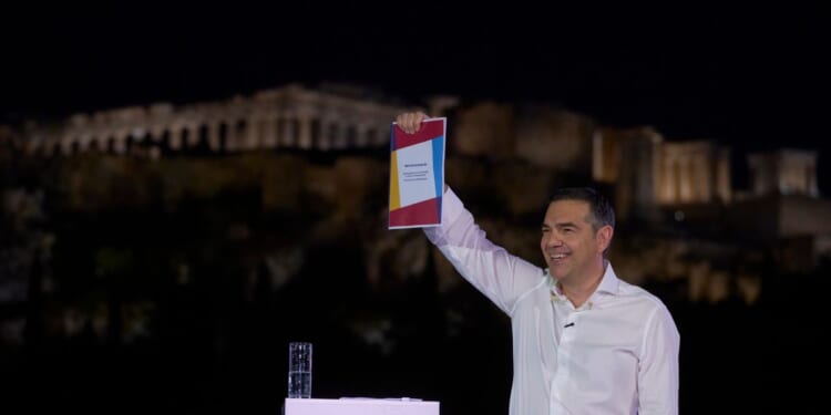 Former Greek anti-austerity leader Alexis Tsipras steps back into politics