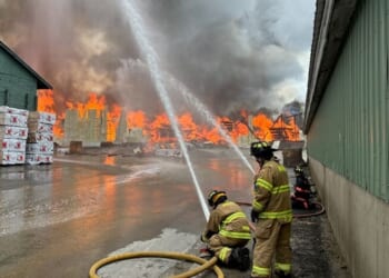 Investigators say fatal Maine lumber mill fire was accidental and started in silo