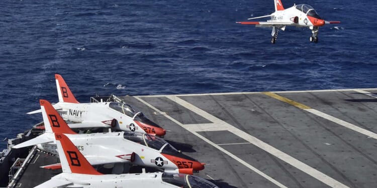 Two pilots eject from Navy trainer jet, land safely in Mississippi
