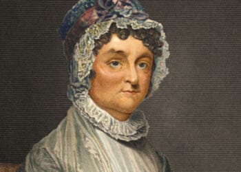 Abigail Adams poses for her portrait. (Stock Montage / Getty Images)