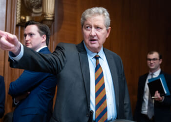 Sen. John Kennedy, R-La., at a hearing.