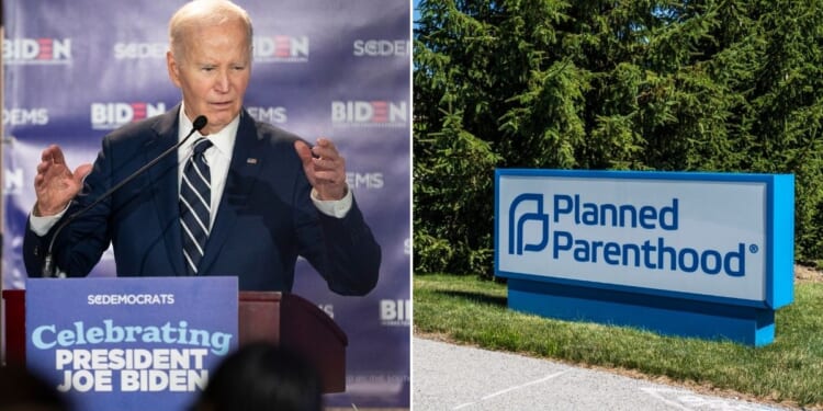 The Biden administration has been accused of hiring Planned Parenthood loans with code words.