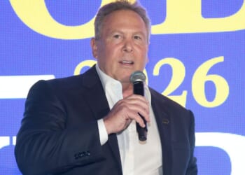 Billionaire Stephen Cloobeck, seen in a November 2024 photo, was a candidate for California governor before dropping out to support then-Rep. Eric Swalwell.
