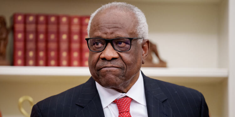 Justice Clarence Thomas faulted the Supreme Court for rejecting Florida's lawsuit against California over illegal alien driver's licenses.