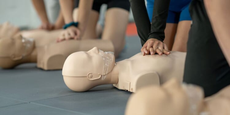 If you're going to have a heart attack, having it when surrounded by first responders is not a bad idea.