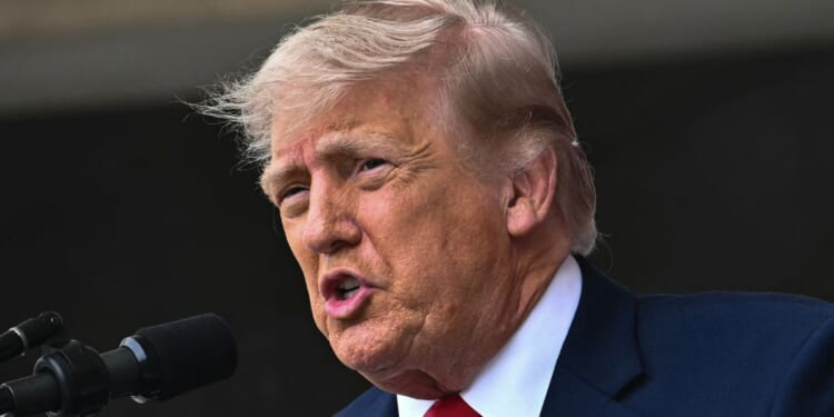 President Donald Trump said Monday that Iran's enriched uranium will either be destroyed in Iran or brought to the U.S. to be destroyed.