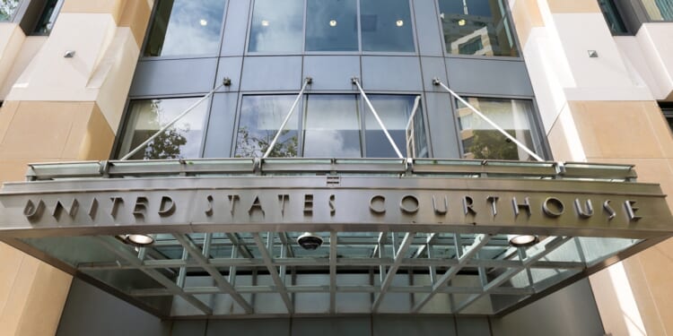 A U.S. courthouse