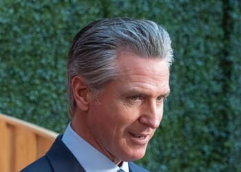 California Gov. Gavin Newsom attends the 19th Annual California Hall of Fame Ceremony at The California Museum on March 19, 2026, in Sacramento, California.