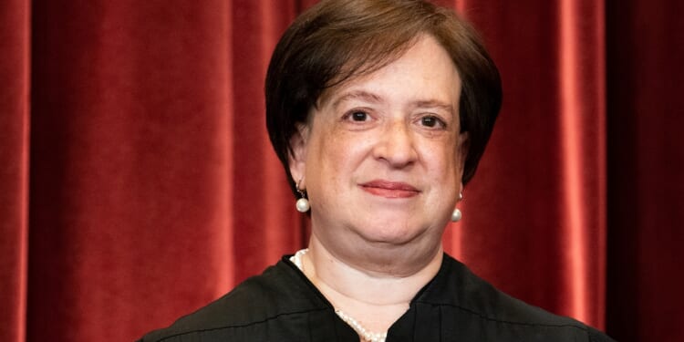 Justice Elena Kagan standing