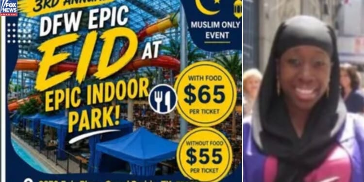 The organizer of a now-cancelled "Muslims-only" event in Dallas also reportedly runs a child care center with some unfortunate typos on its website.