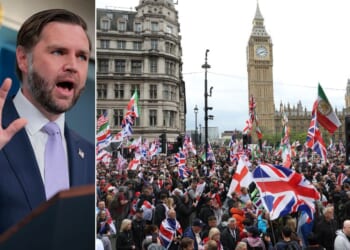 Vice President J.D. Vance encouraged Britons who have been protesting the U.K.'s lax immigration laws.