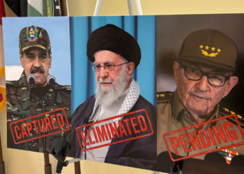 Castro, Maduro and the Ayatollah.