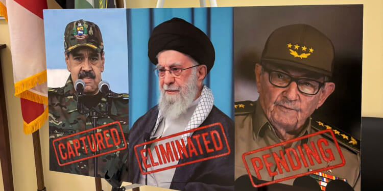 Castro, Maduro and the Ayatollah.