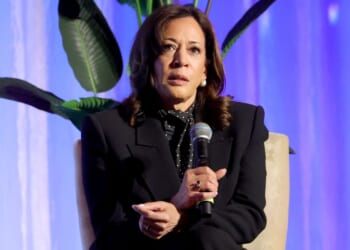 Former Vice President Kamala Harris attended the Public Counsel Awards Dinner Wednesday in Beverly Hills, California, but not everybody found her to be a riveting speaker.