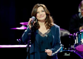 Martina McBride, seen in an October photo, bowed out of a performance celebrating America's 250th birthday.