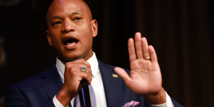 Maryland Gov. Wes Moore speaks at an event.