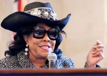 Rep. Frederica Wilson attends "Housewives on the Hill" for HIV Prevention presented by MISTR on March 18, 2026, in Washington, D.C.