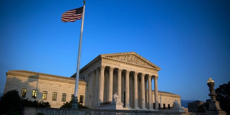 The Supreme Court building stands serene in Washington, D.C.