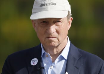 Tom Steyer frowning