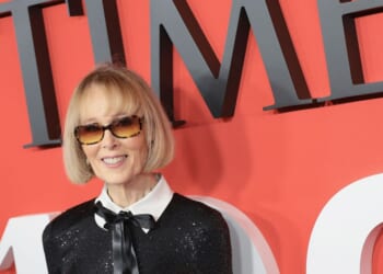 E. Jean Carroll attends the 2024 TIME100 Gala at Jazz at Lincoln Center on April 25, 2024, in New York City.