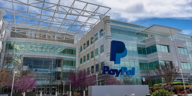 The PayPal Holdings headquarters building in North San Jose Innovation District in Silicon Valley, California.