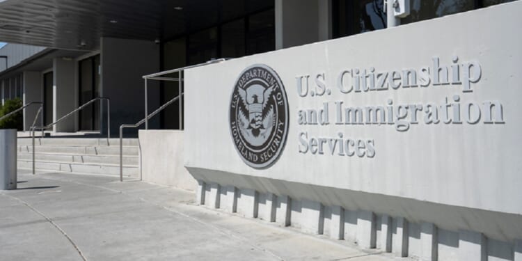 Exterior of the U.S. Citizenship and Immigration Services field office in Santa Clara, California.