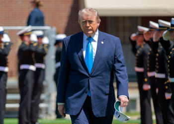 President Donald Trump announced that he will hold a Cabinet meeting at Camp David